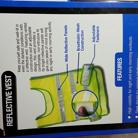 PRO STRENGTH - Reflective Vest, NEW... - Picture 7 of 9